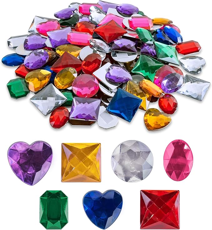 Colorful Adhesive Stick-On Heart